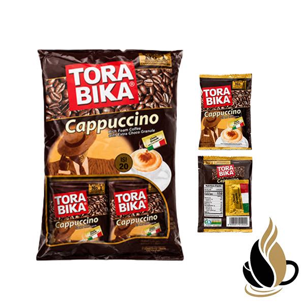 پودر کاپوچینو تراپیکا بسته 20 عددی