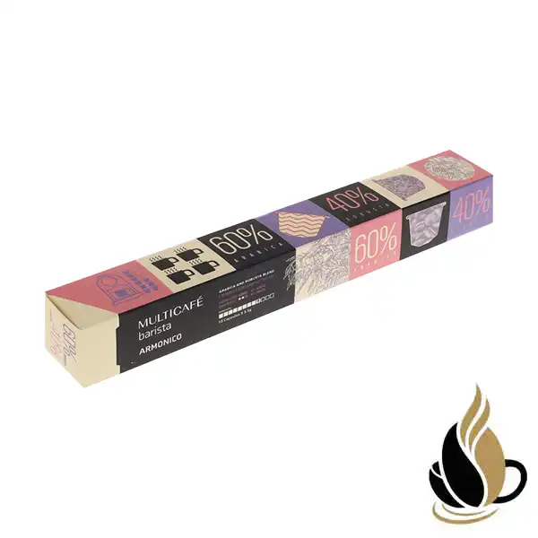 کپسول قهوه 60/40 عربیکا مولتی کافه بسته 10 عددی