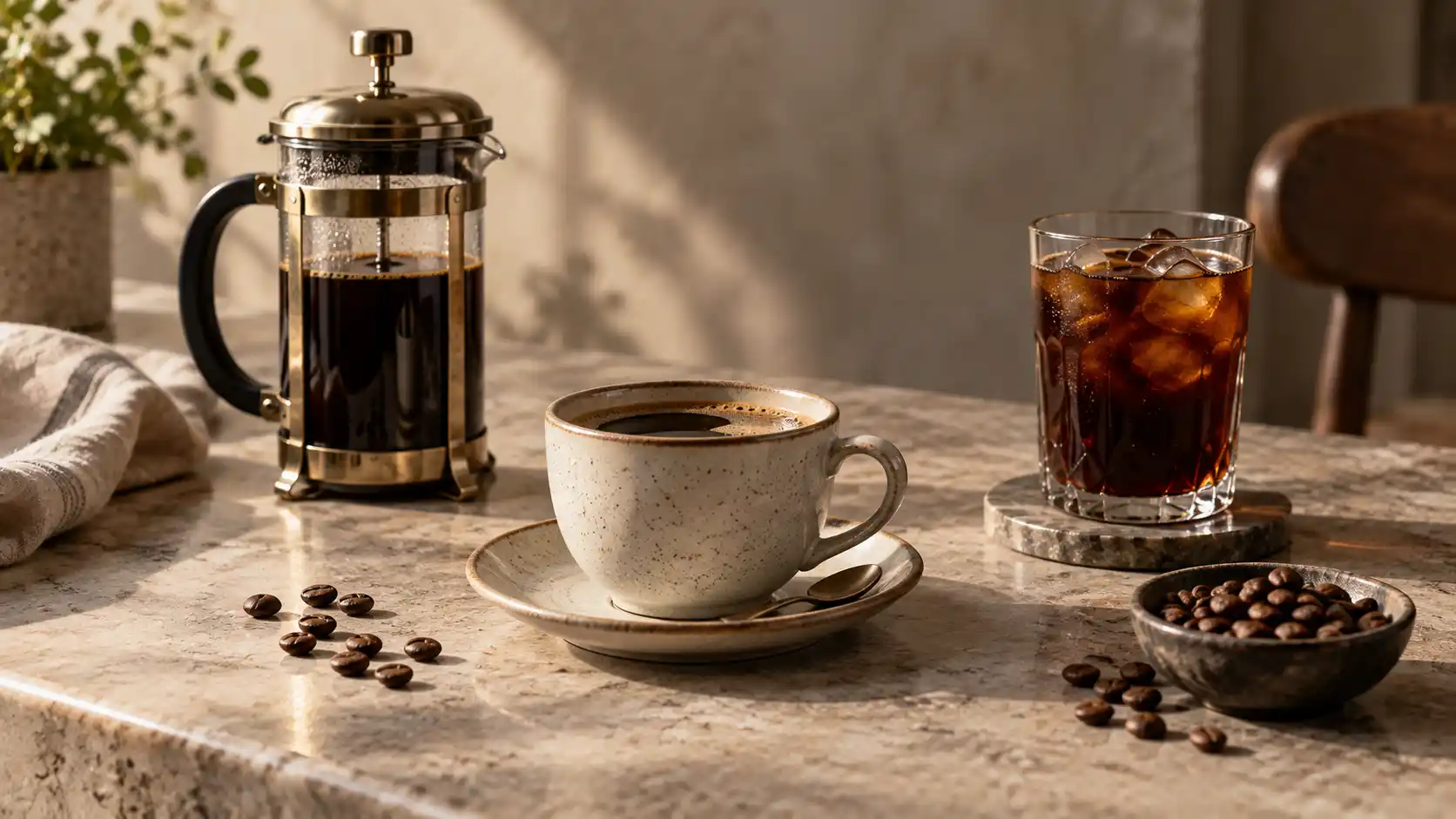 چگونه قهوه با کافئین بالا انتخاب کنیم؟