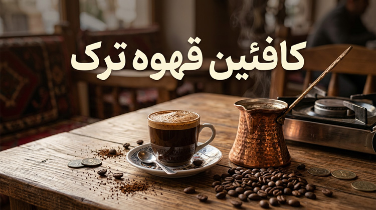 کافئین قهوه ترک چقدر است