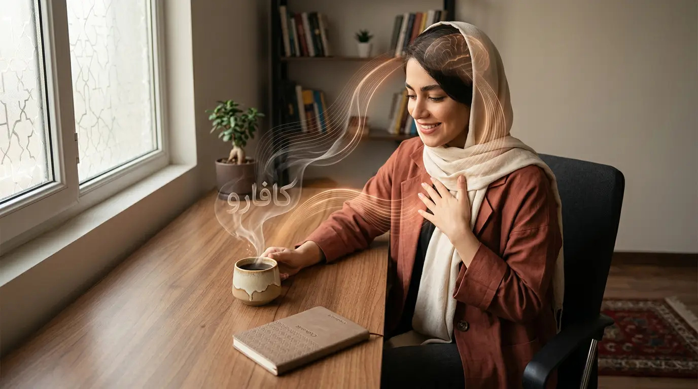 اثر کافئین قهوه روی بدن
