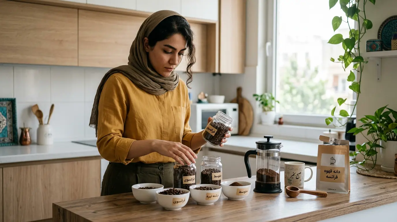 انتخاب قهوه مناسب برای فرنچ پرس
