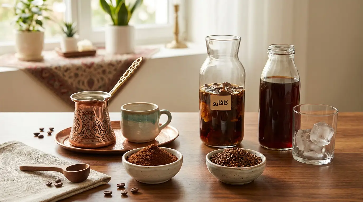 درجه آسیاب قهوه برای کلدبرو