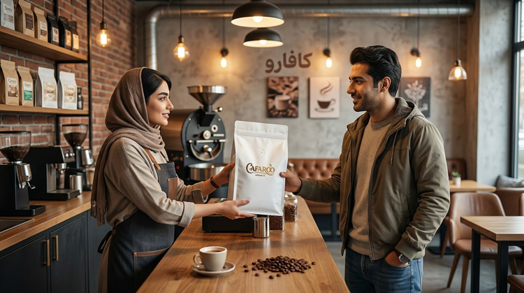 خرید قهوه کیلویی تازه رست