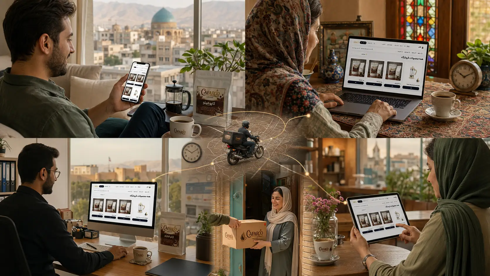 خرید قهوه کیلویی در شیراز