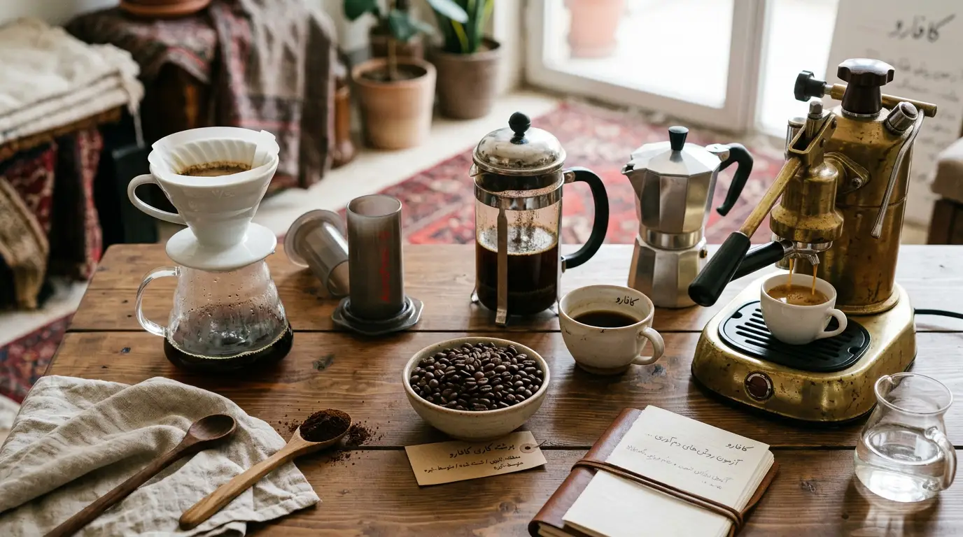 انتخاب اشتباه روش دم آوری برای نوع قهوه