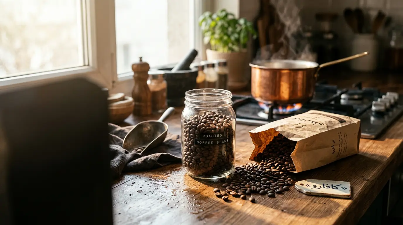 نگهداری اشتباه قهوه