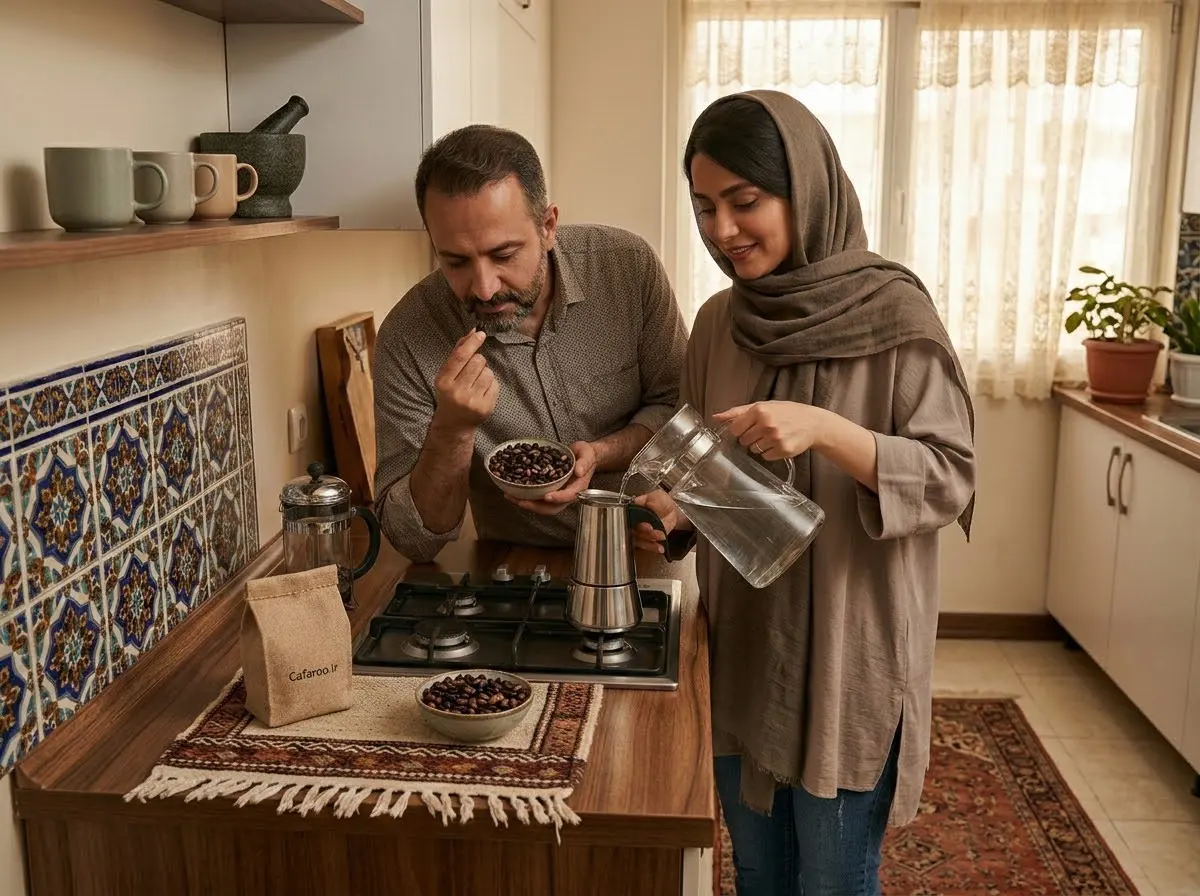 آب نامناسب برای درست کردن قهوه