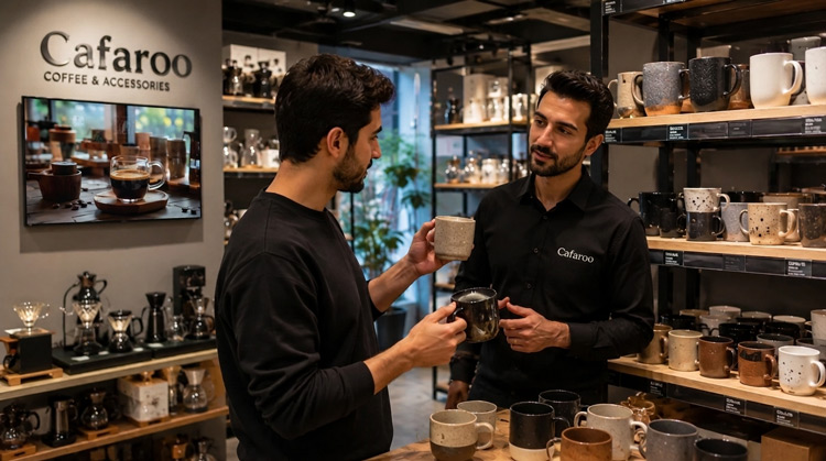 قیمت و خرید فنجان قهوه خوری شیک