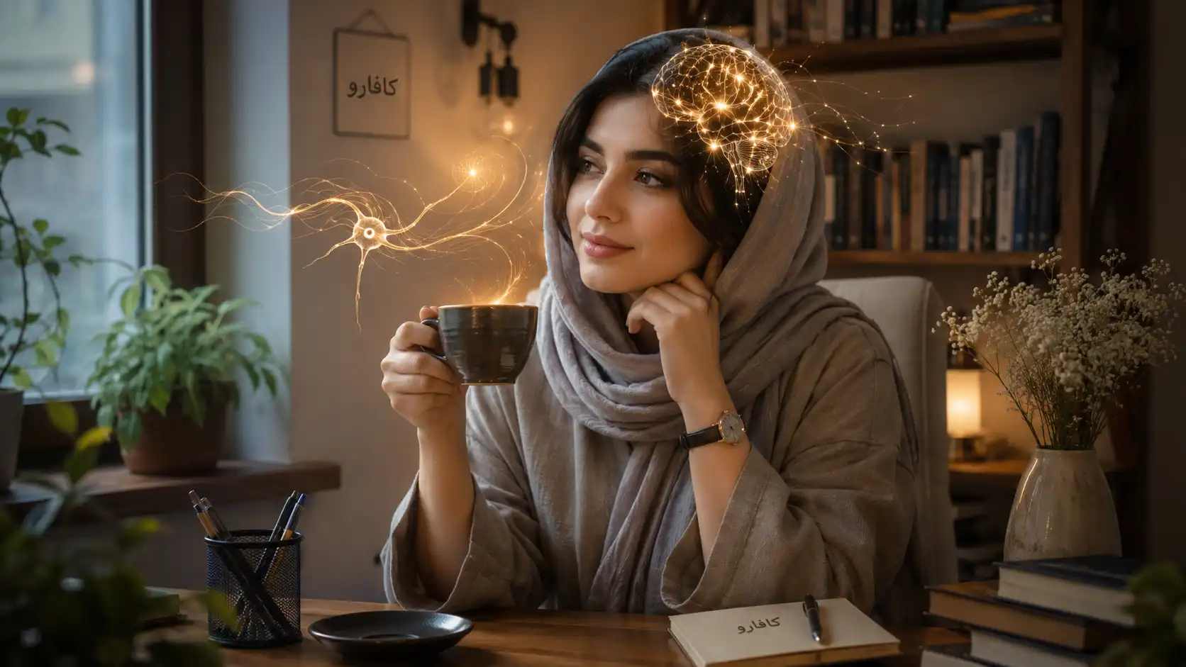 اثر کافئین قهوه بر سیستم عصبی بدن چگونه است؟