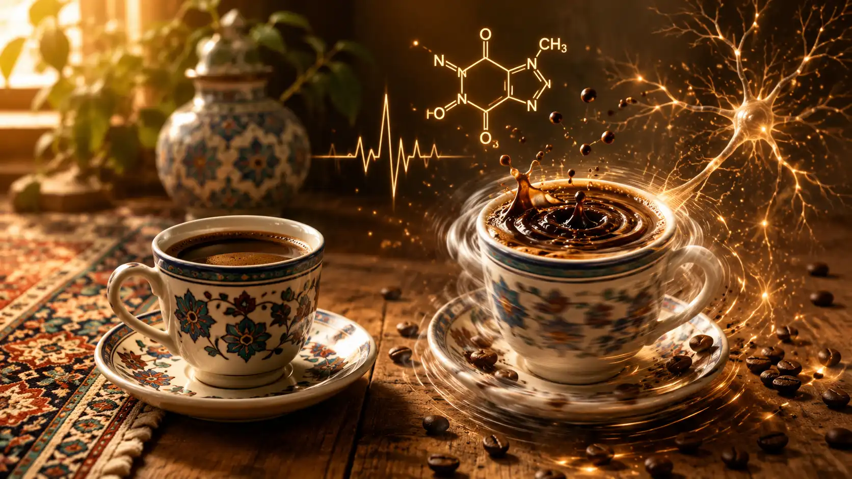 چرا بعضی افراد با مصرف قهوه دچار لرزش بدن می شوند؟