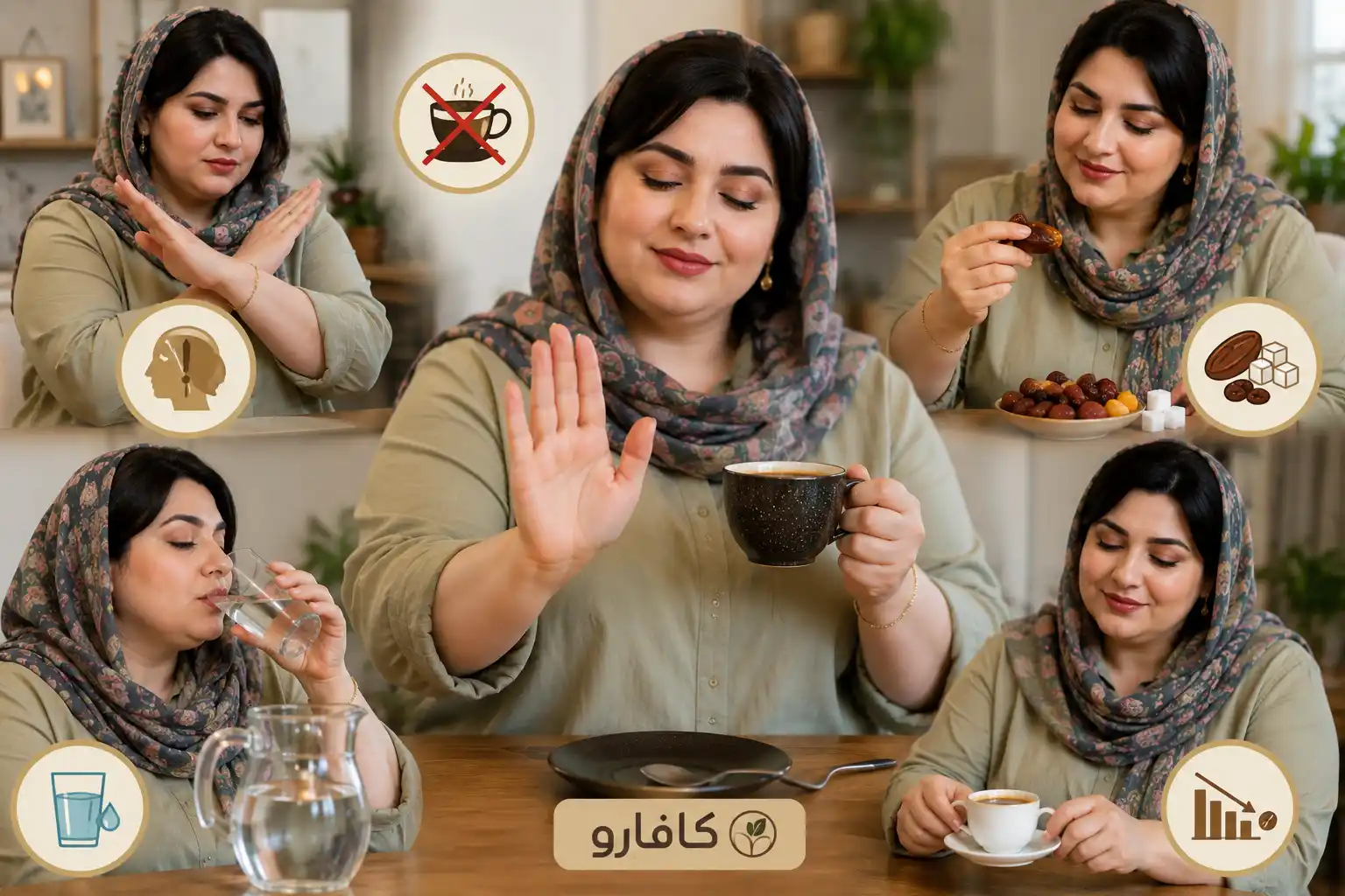 هنگام افت قند بعد از قهوه چه باید کرد؟