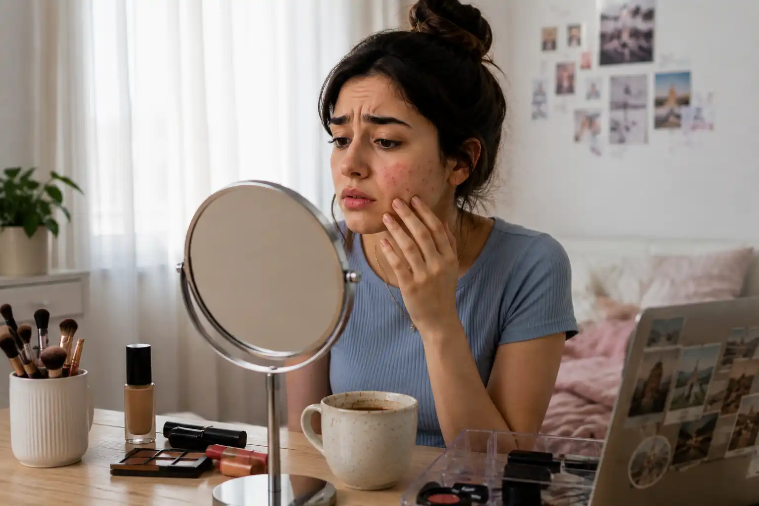 آیا قهوه پر کافئین برای پوست ضرر دارد؟