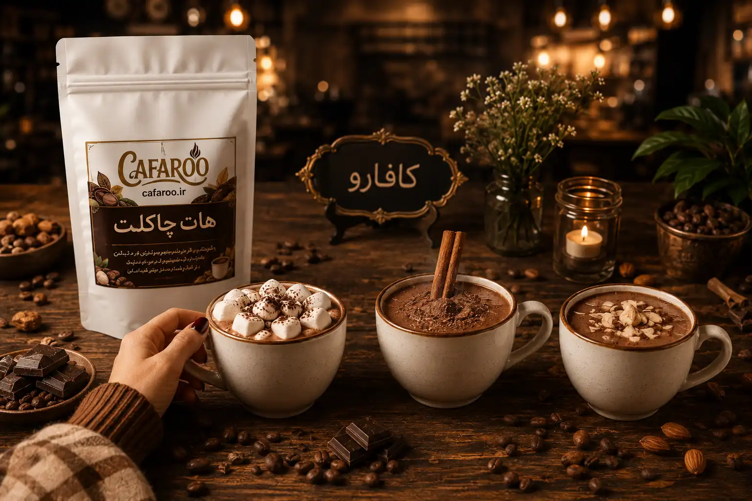 قیمت پودر هات چاکلت