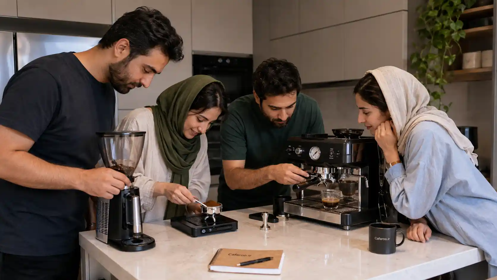 علت خامه ندادن دستگاه اسپرسو خانگی چیست؟