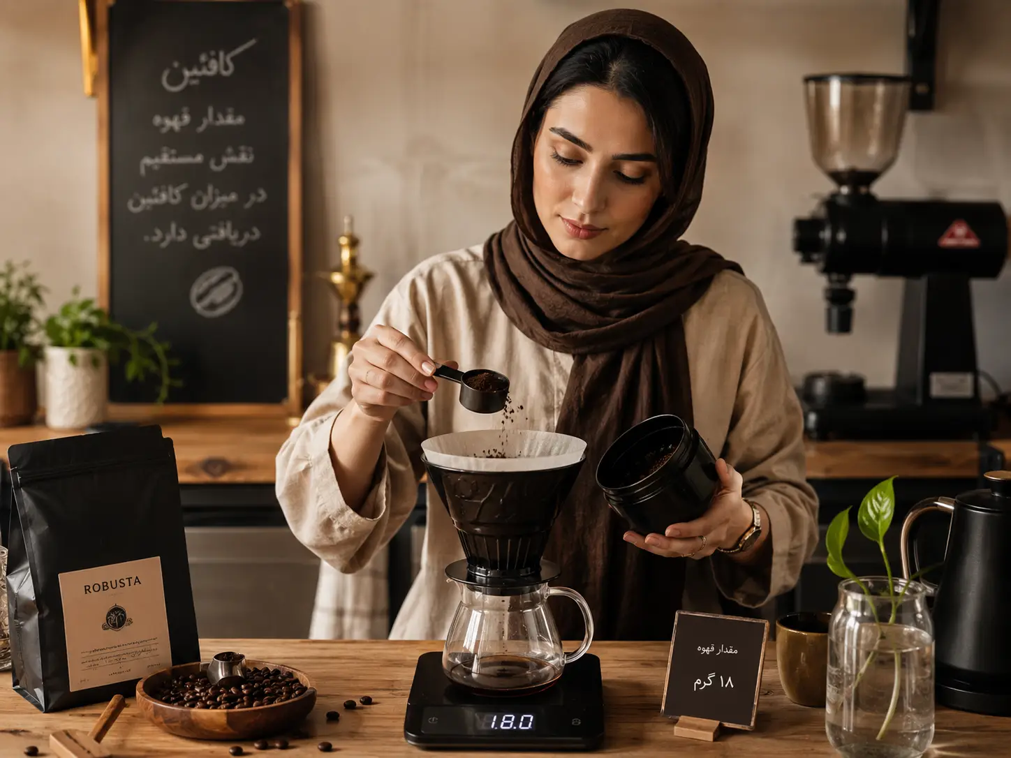 روش تهیه و دم‌آوری قهوه روبوستا